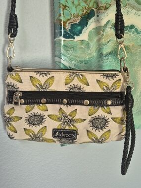 SACKROOTS SUNSHINE SPIRITYellow Floral Crossbody Bag